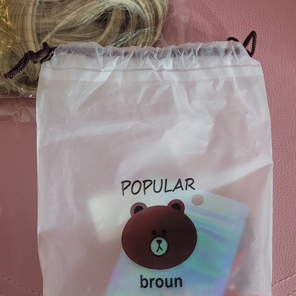 Blonde & Brown Hair Extention Clip In Set